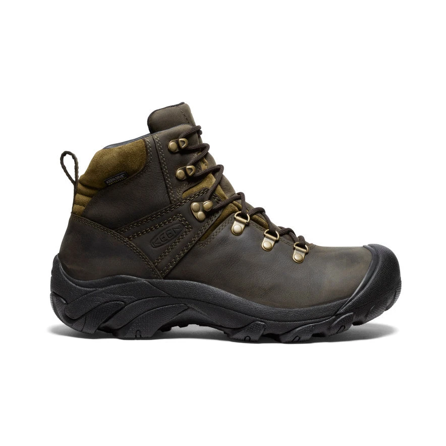 Keen Men's Pyrenees Waterproof Hiking Boot | Mulch/Military Olive 1 Keen Men's Pyrenees Waterproof Hiking Boot | Mulch/Military Olive