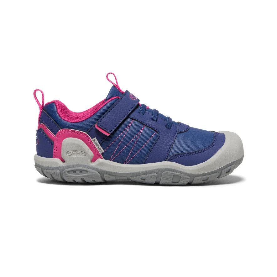 Keen Big Kids' Knotch Peak Sneaker | Blue Depths/Pink Peacock 1 Keen Big Kids' Knotch Peak Sneaker | Blue Depths/Pink Peacock