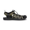 Keen Men's Drift Creek H2 Sandal | Dark Olive/Black