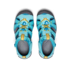 Keen Big Kids' Seacamp II CNX | Ipanema/Fjord Blue -Keen 1c24d3ed753a652028757cd93cb78f2dc2924cf2