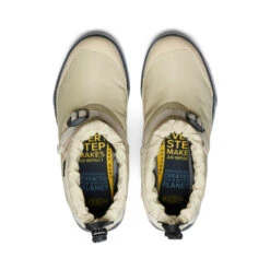 Keen Women's Hoodromeo Waterproof Slip-On Boot | Boulder/Black -Keen 264310324339d1bb835b48488c54d80fec8c2b1b