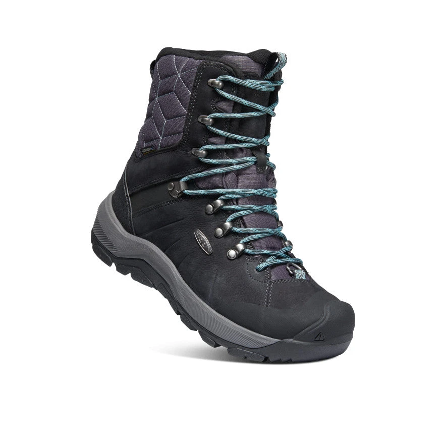 Keen Women's Revel IV High Polar Waterproof Boot | Black/North Atlantic 3 Keen Women's Revel IV High Polar Waterproof Boot | Black/North Atlantic - Image 3