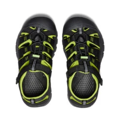 Keen Big Kids' Newport H2 | Black/Lime Green -Keen 28c351a47085e16b38ceb350bfea16274d2e3b81