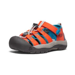 Keen Little Kids' Newport H2 | Safety Orange/Fjord Blue -Keen 331e63b40c2134db7bcd98c736425f5722c770d8