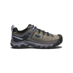 Keen 37 Keen Men's Targhee III Waterproof | Steel Grey/Captain's Blue
