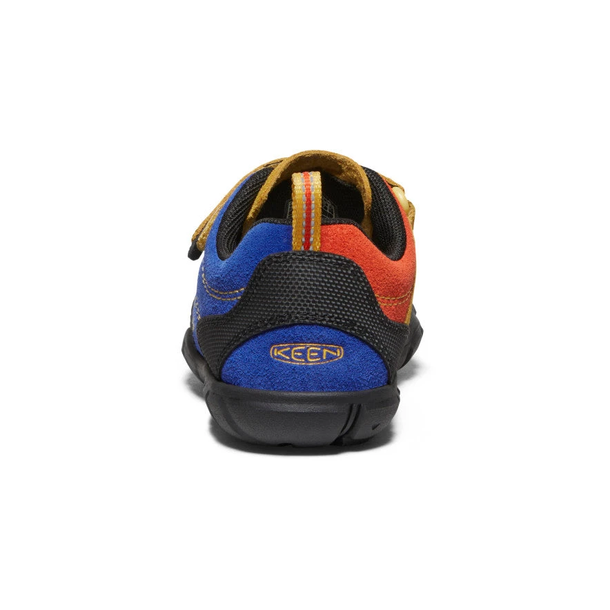 Keen Little Kids' Jasper II Sneaker | Surf/Orange 5 Keen Little Kids' Jasper II Sneaker | Surf/Orange - Image 5