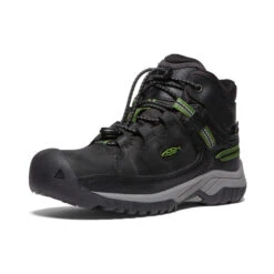 Keen Big Kids' Targhee Waterproof Boot | Black/Campsite -Keen 3a1f0d08db2986c818cb067a3e7c9544d631c715