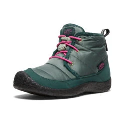 Keen Little Kids' Howser II Waterproof Chukka | Dark Forest/Fuchsia Purple -Keen 4160a7905bd1c3869a22d0e4026682f29bc5a20a