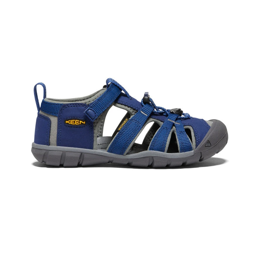 Keen Little Kids' Seacamp II CNX | Blue Depths/Gargoyle 1 Keen Little Kids' Seacamp II CNX | Blue Depths/Gargoyle
