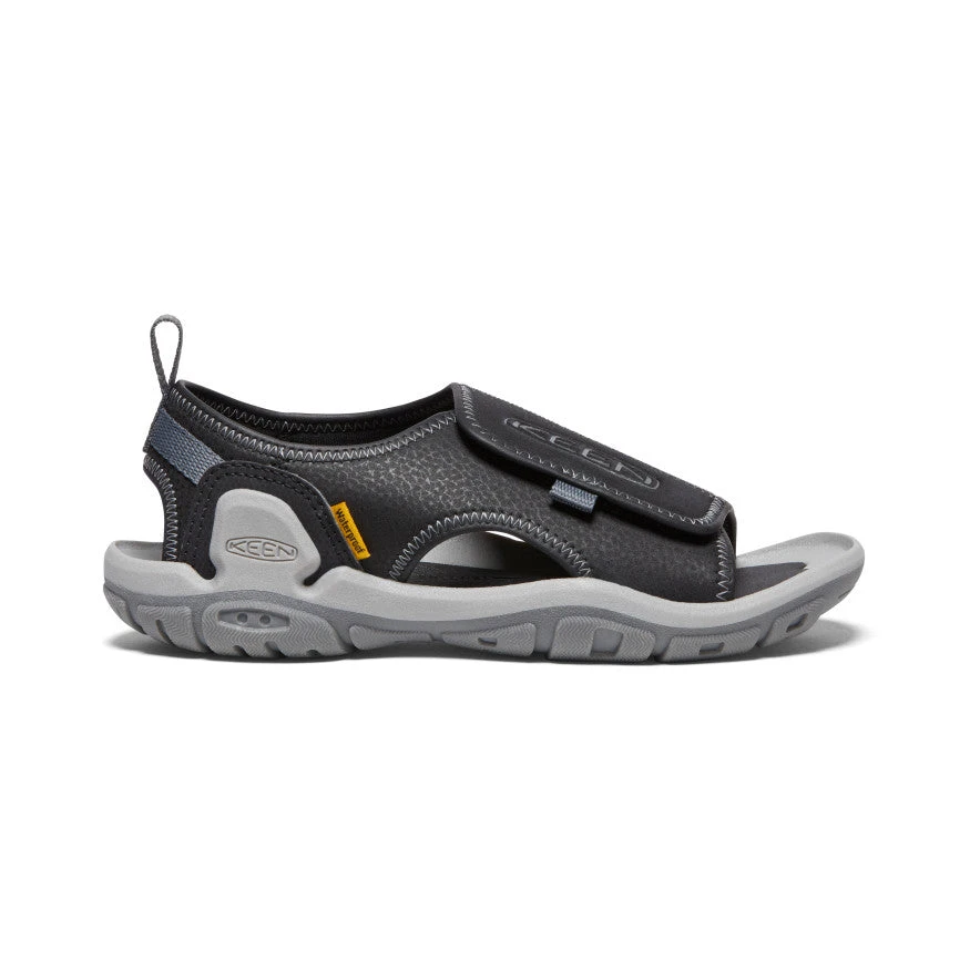 Keen Big Kids' Knotch River Open-Toe | Black/Steel Grey 1 Keen Big Kids' Knotch River Open-Toe | Black/Steel Grey