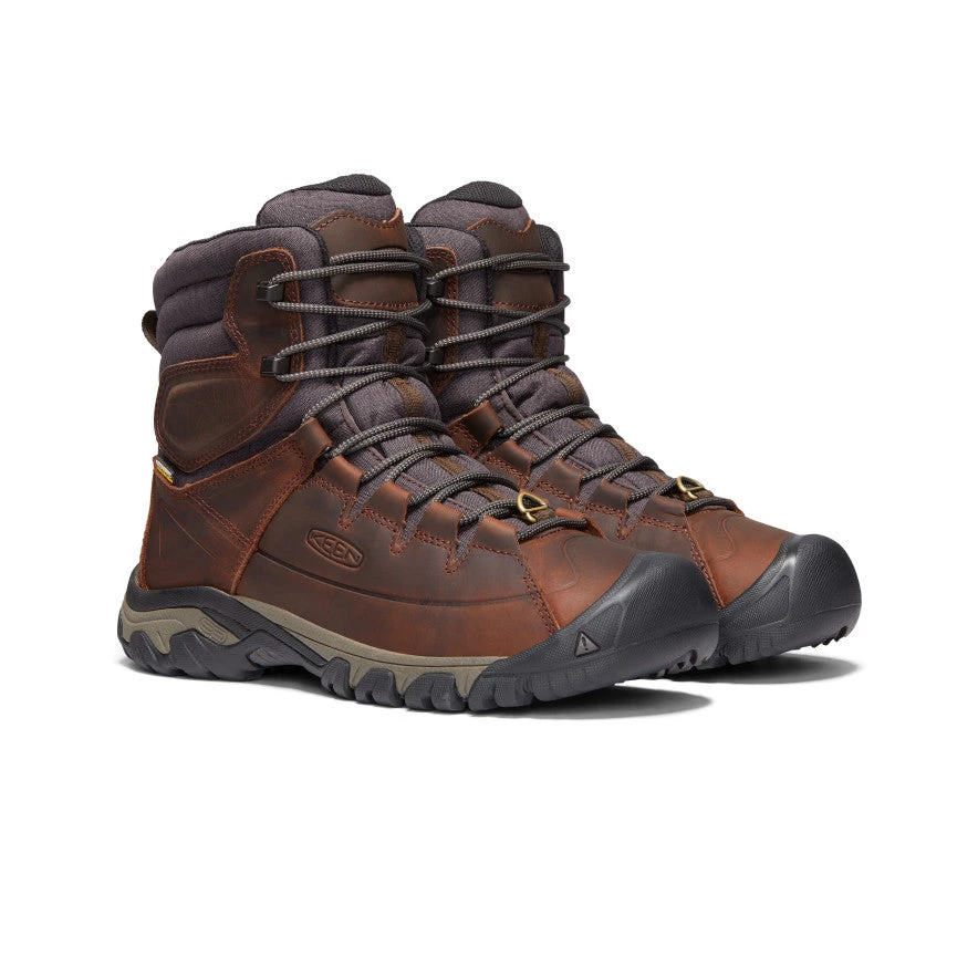 Keen Men's Targhee High Lace Waterproof Boot | Cocoa/Mulch 2 Keen Men's Targhee High Lace Waterproof Boot | Cocoa/Mulch - Image 2