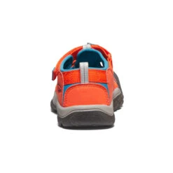 Keen Big Kids' Newport H2 | Safety Orange/Fjord Blue -Keen 568d305a7fbbfbae4f267d2f1a2742b73a6e72a0