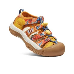 Keen Little Kids' Newport X Outdoor Afro | Orange Peel/Yellow -Keen 5763830fbfe3eb6c275f5b53320fc05d901fccba