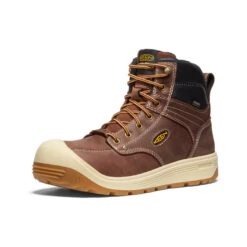 Keen Men's Fort Wayne 6" Waterproof (Carbon-Fiber Toe) | Tortoise Shell/Gum 11 Keen Men's Fort Wayne 6" Waterproof (Carbon-Fiber Toe) | Tortoise Shell/Gum -Keen 6196729881d9f17ed252d693a17d2720f607d525