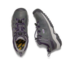 Keen Big Kids' Targhee Waterproof Shoe | Magnet/Tillandsia Purple -Keen 62709dedc860618a7ff629193c477253c965a2c4
