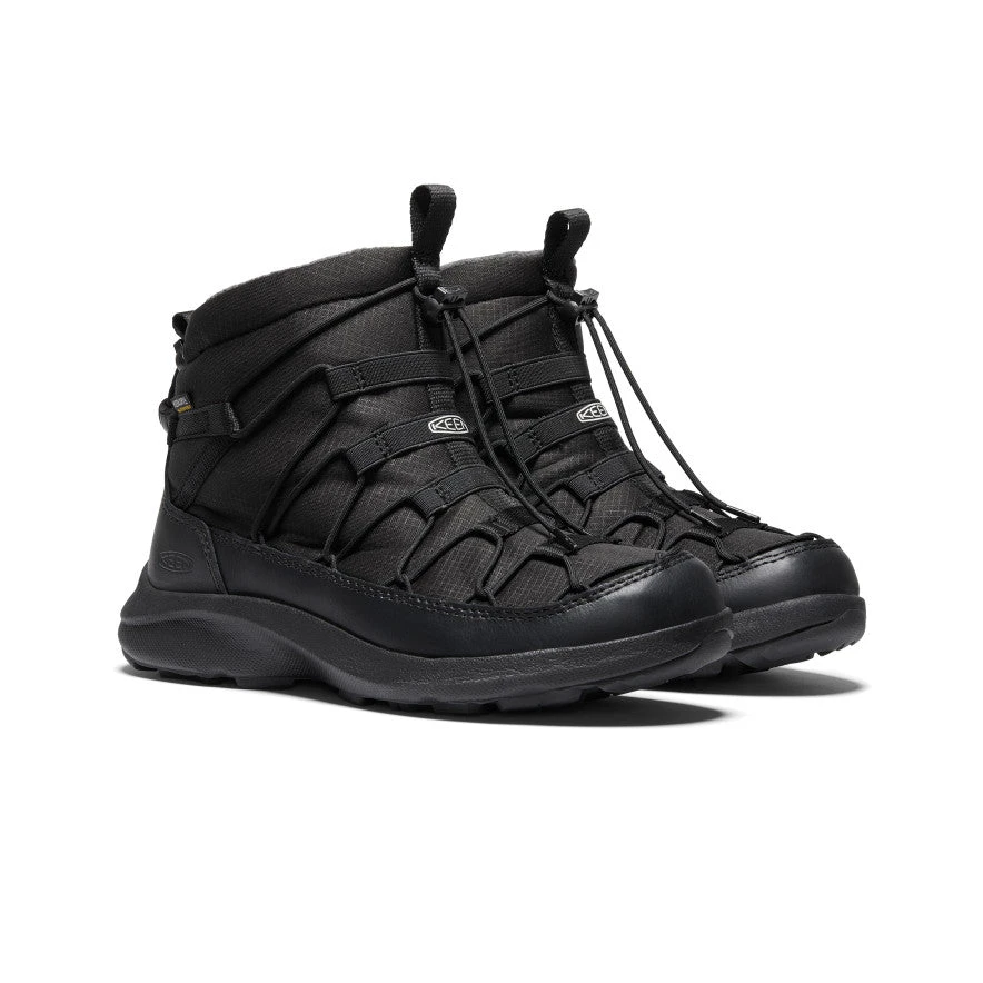 Keen Women's UNEEK SNK II Waterproof Chukka | Black/Black 2 Keen Women's UNEEK SNK II Waterproof Chukka | Black/Black - Image 2