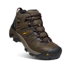 Keen Men's Lansing Mid Waterproof (Steel Toe) | Cascade Brown/Brindle -Keen 868b6d3d2b3e0c6e11a91ee17ab7bfe3aa336dad