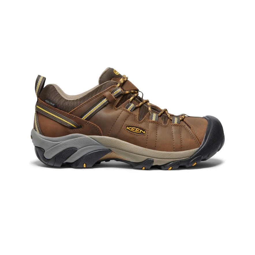 Keen Men's Targhee II Waterproof Wide | Cascade Brown/Golden Yellow 1 Keen Men's Targhee II Waterproof Wide | Cascade Brown/Golden Yellow