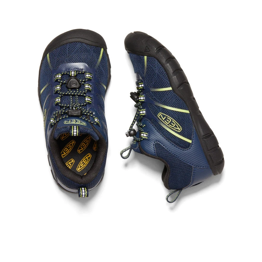 Keen Little Kids' Chandler 2 CNX Sneaker | Black Iris/Evening Primrose 4 Keen Little Kids' Chandler 2 CNX Sneaker | Black Iris/Evening Primrose - Image 4