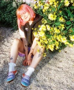 Keen Women's Yogui Arts Clog X Beci Orpin | Multi/Clearly Aqua -Keen KEEN W BeciOrpinxYogui Lifestyle PDP Single Left