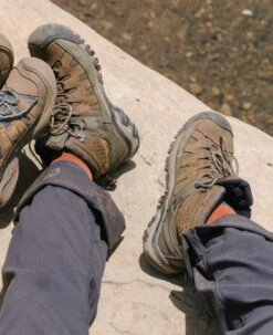 Keen Men's Targhee Vent Mid | Olivia/Bungee Cord -Keen MTargheeVentMidLifestylePDPLeft