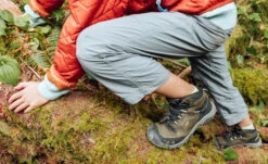 Keen Big Kids' Ridge Flex Waterproof Boot | Dark Olive/Dusky Citron -Keen RidgeFlexPDPLifestyle1Kids