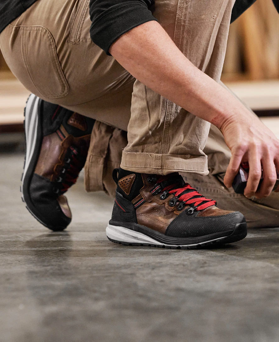 Keen Men's Red Hook Waterproof Boot (Soft Toe) | Tobacco/Black 6 Keen Men's Red Hook Waterproof Boot (Soft Toe) | Tobacco/Black - Image 6