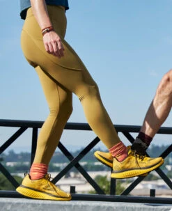 Women's WK400 Walking Shoe | KEEN Yellow/Black -Keen W1027484 3