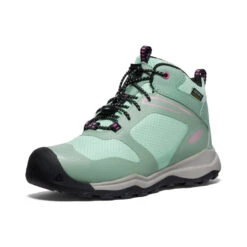 Keen Big Kids' Wanduro Waterproof Boot | Granite Green/Ibis Rose -Keen bcdd46bacf9c79dfc0806031d41804dfbf8aa881