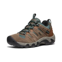 Keen Women's Headout Waterproof Hiking Shoe | Shitake/Dark Forest -Keen bf582fb46039157c3777cfa86b67eaf4c4de0dce