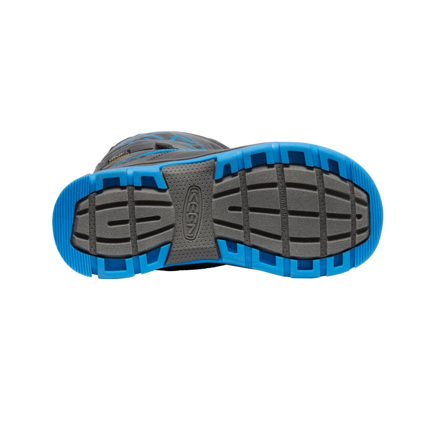 Keen Big Kids' Snow Troll Waterproof Boot | Magnet/Blue Aster 4 Keen Big Kids' Snow Troll Waterproof Boot | Magnet/Blue Aster - Image 4
