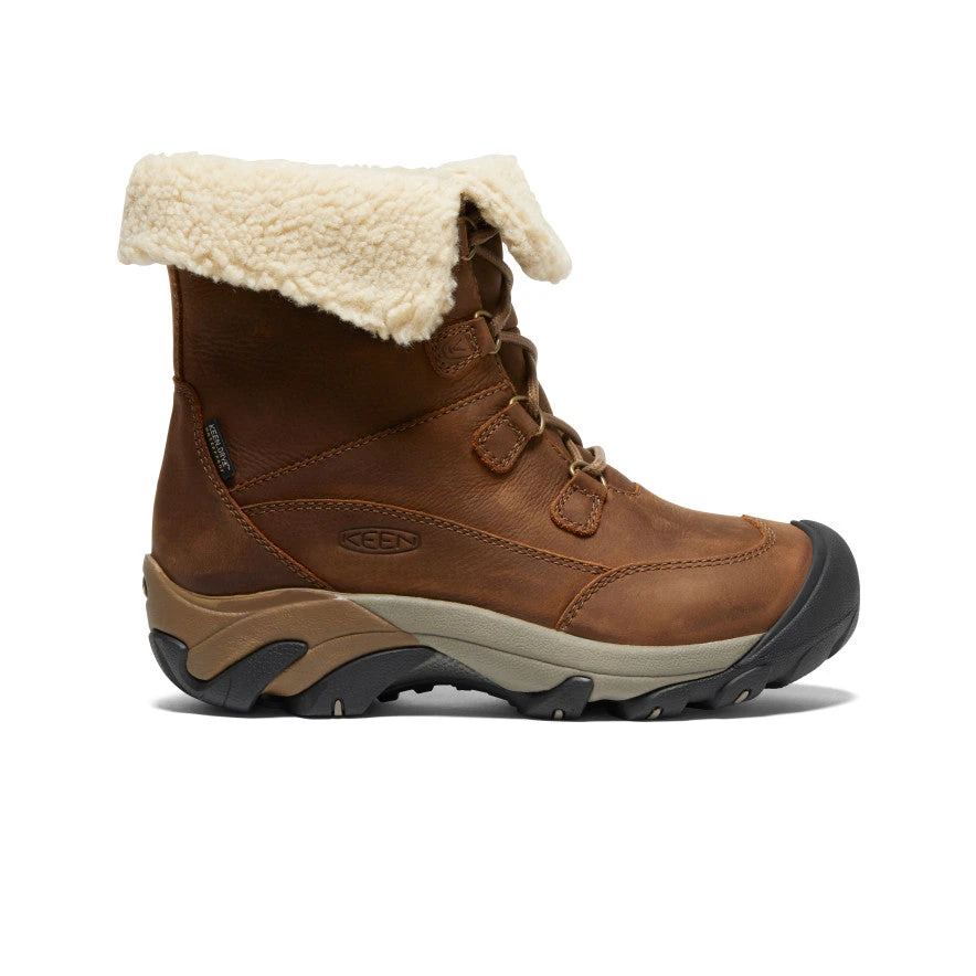 Keen Women's Betty Waterproof Short Boot | Brown/Shitake 1 Keen Women's Betty Waterproof Short Boot | Brown/Shitake