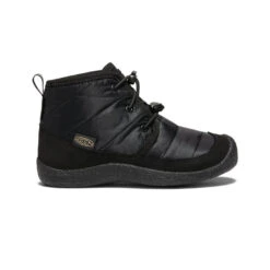 Keen Big Kids' Howser II Waterproof Chukka | Black/Black