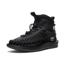 Keen Men's UNEEK High Top X HYKE | Hyke Black -Keen cfadebbf1e0c974cd56e994a51ed19f4305d1e4d