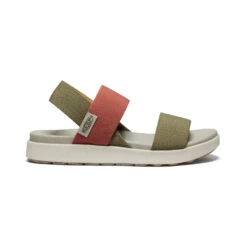 Keen Women's Elle Backstrap Sandal | Martini Olive/Baked Clay