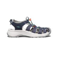 Keen Women's Astoria West Sandal | Navy/Beveled Glass