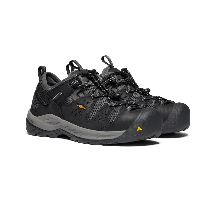 Keen Men's Atlanta Cool II (Steel Toe) | Black/Dark Shadow 2 Keen Men's Atlanta Cool II (Steel Toe) | Black/Dark Shadow - Image 2