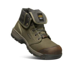 Keen Men's Roswell Mid (Carbon-Fiber Toe) | Military Olive/Black Olive -Keen dda2d1106f304c681a14329a7ef279c96505cf21