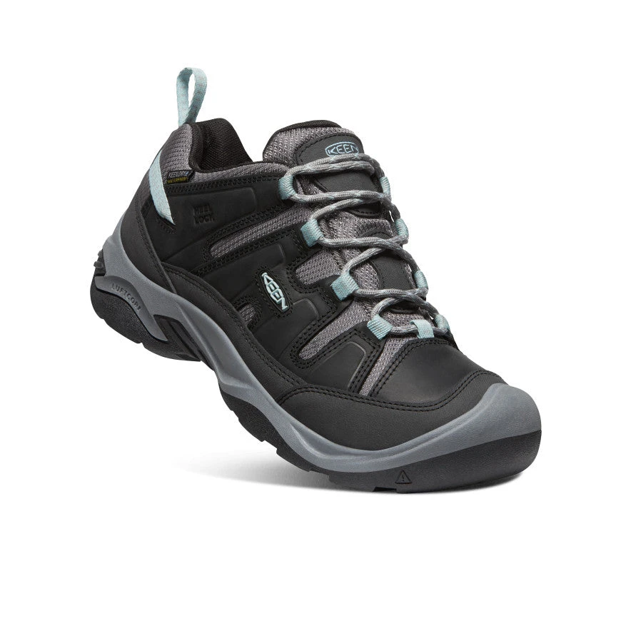 Keen Women's Circadia Waterproof Shoe | Black/Cloud Blue 3 Keen Women's Circadia Waterproof Shoe | Black/Cloud Blue - Image 3