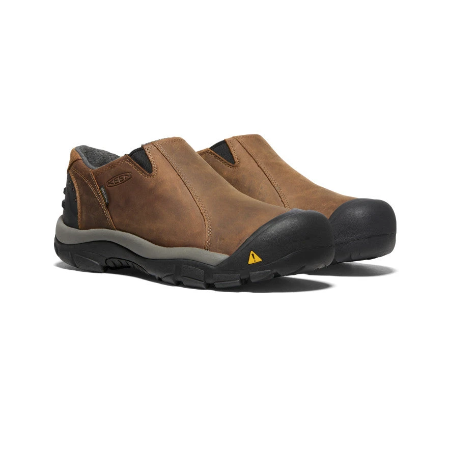 Keen Men's Brixen Waterproof Low | Slate Black/Madder Brown 2 Keen Men's Brixen Waterproof Low | Slate Black/Madder Brown - Image 2