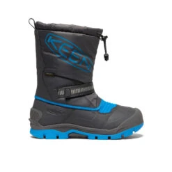 Keen Big Kids' Snow Troll Waterproof Boot | Magnet/Blue Aster