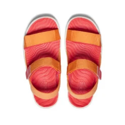 Keen Big Kids' Elle Backstrap | Tangerine/Cayenne -Keen fdf6a7af49e65de74ed5f9595a75c9e01c48e293